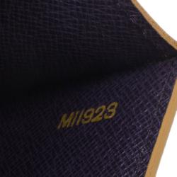 Pre Owned حقيبة يد لوي فيتون إيبي ماليشيربيس جلد أصفر