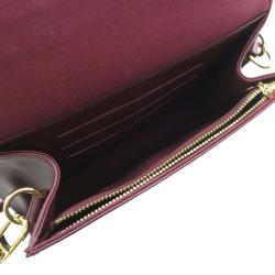 مملوكة مسبقًا Louis Vuitton Rouge Fauviste Monogram Vernis Rossmore PM Bag