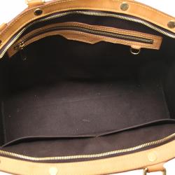 Pre Owned Louis Vuitton Amarante Monogram Vernis Brea GM Bag