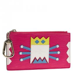 Pre Owned محفظة مفاتيح لوي فيتون بيفوان تريبال ماسك كيليه جلد أيبي إصدار محدود