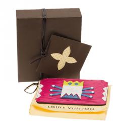 Pre Owned محفظة مفاتيح لوي فيتون بيفوان تريبال ماسك كيليه جلد أيبي إصدار محدود