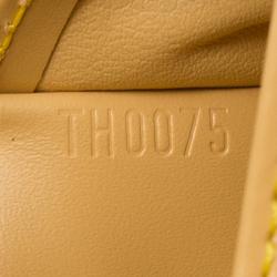 Pre Owned محفظة لوي فيتون محفظة نقود فرنسية كانفاس مونوغرامي متعددة الألوان بيضاء