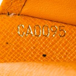 Pre Owned Louis Vuitton Monogram Canvas Small Ring Orange Koala Agenda
