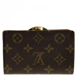 مملوكة مسبقًا Louis Vuitton Monogram Canvas Port Feuille Vieonise French Purse Wallet