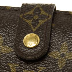 مملوكة مسبقًا Louis Vuitton Monogram Canvas Port Feuille Vieonise French Purse Wallet