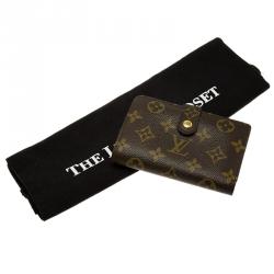 مملوكة مسبقًا Louis Vuitton Monogram Canvas Port Feuille Vieonise French Purse Wallet
