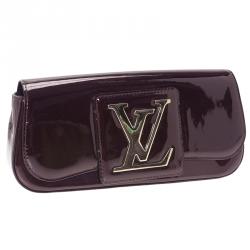 مملوكة مسبقًا Louis Vuitton Amarante Patent Leather Sobe Clutch