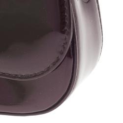 مملوكة مسبقًا Louis Vuitton Amarante Patent Leather Sobe Clutch