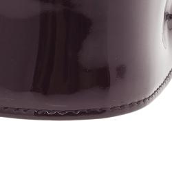 مملوكة مسبقًا Louis Vuitton Amarante Patent Leather Sobe Clutch