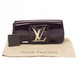 مملوكة مسبقًا Louis Vuitton Amarante Patent Leather Sobe Clutch