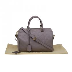 Pre Owned Louis Vuitton Dune Monogram Empreinte Speedy 30 Bandoulière Bag