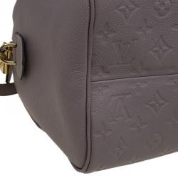 Pre Owned Louis Vuitton Dune Monogram Empreinte Speedy 30 Bandoulière Bag