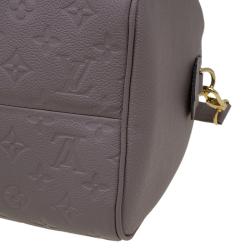 Pre Owned Louis Vuitton Dune Monogram Empreinte Speedy 30 Bandoulière Bag