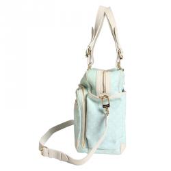 Louis Vuitton Light Blue Monogram Mini Lin Diaper Bag