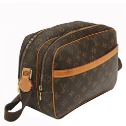 Pre Owned Louis Vuitton Monogram Canvas Reporter PM Bag