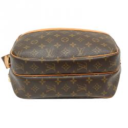 Pre Owned Louis Vuitton Monogram Canvas Reporter PM Bag