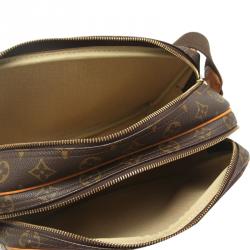 Pre Owned Louis Vuitton Monogram Canvas Reporter PM Bag