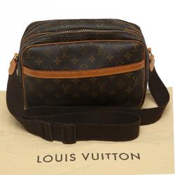 Pre Owned Louis Vuitton Monogram Canvas Reporter PM Bag