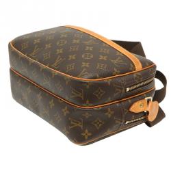 Pre Owned Louis Vuitton Monogram Canvas Reporter PM Bag
