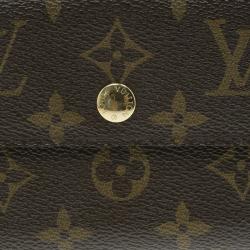 Pre Owned Louis Vuitton Monogram Canvas Alexandra Wallet