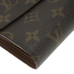 Pre Owned Louis Vuitton Monogram Canvas Alexandra Wallet