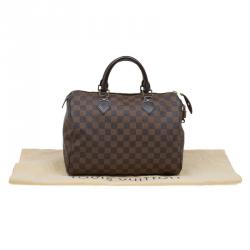 Pre Owned Louis Vuitton Damier Ebene Canvas Speedy 30
