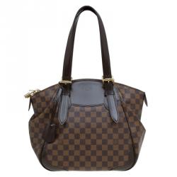 Pre Owned Louis Vuitton Damier Ebene Canvas Verona MM Bag