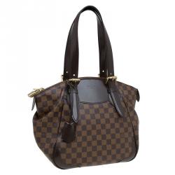 Pre Owned Louis Vuitton Damier Ebene Canvas Verona MM Bag