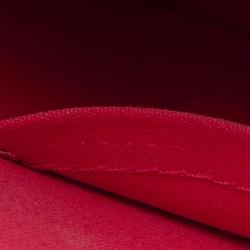 Pre Owned Louis Vuitton Rouge Grenadin Monogram Vernis Alma BB Bag