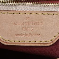 Pre Owned Louis Vuitton White Multicolor Monogram Canvas Annie MM Bag