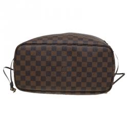 Louis Vuitton Damier Ebene Canvas Neverfull MM  Bag