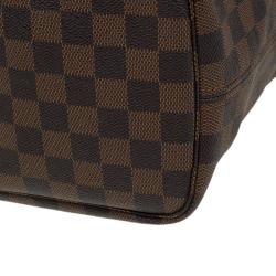 Louis Vuitton Damier Ebene Canvas Neverfull MM  Bag