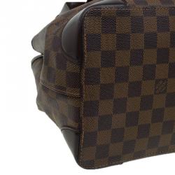 Pre Owned Louis Vuitton Damier Ebene Canvas Hampstead MM Bag
