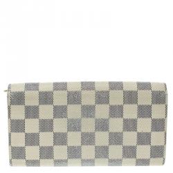Louis Vuitton Damier Azur Canvas Sarah Wallet