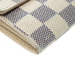 Louis Vuitton Damier Azur Canvas Sarah Wallet