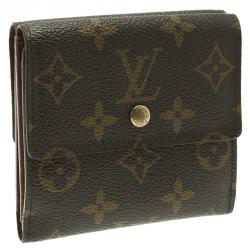 Louis vuitton Monogram Canvas Elise Compact Wallet
