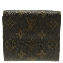 Louis vuitton Monogram Canvas Elise Compact Wallet