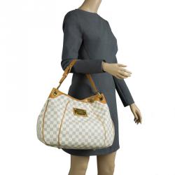 Pre Owned Louis Vuitton Damier Azur Canvas Galliera PM Bag