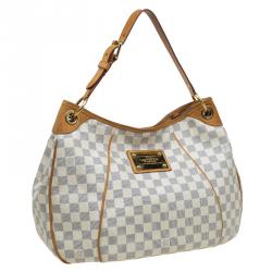 Pre Owned Louis Vuitton Damier Azur Canvas Galliera PM Bag