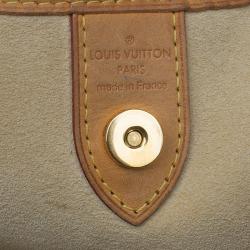 Pre Owned Louis Vuitton Damier Azur Canvas Galliera PM Bag