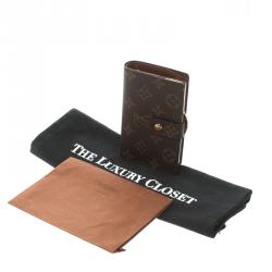مملوكة مسبقًا Louis Vuitton Monogram Canvas Port Feuille Vienoise French Purse Wallet