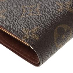 مملوكة مسبقًا Louis Vuitton Monogram Canvas Port Feuille Vienoise French Purse Wallet
