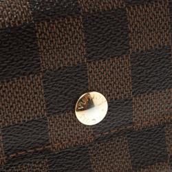 Pre Owned محفظة لوي فيتون أليكسندرا كانفاس دامييه أيبين