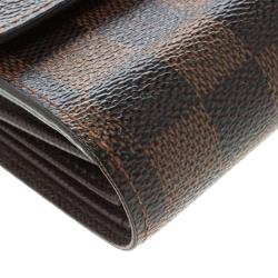 Pre Owned محفظة لوي فيتون أليكسندرا كانفاس دامييه أيبين