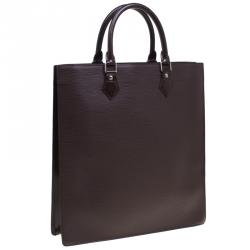 مملوكة مسبقًا حقيبة لوي فيتون ساك بليت جلد أيبي موكا GM