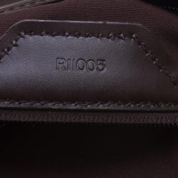 مملوكة مسبقًا حقيبة لوي فيتون ساك بليت جلد أيبي موكا GM