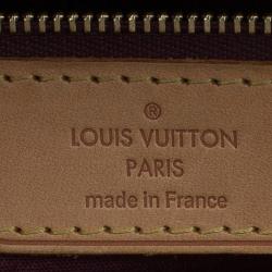 Pre Owned Louis Vuitton Amarante Monogram Vernis Brea GM Bag