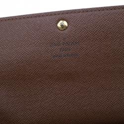 Pre Owned Louis Vuitton Monogram Coated Canvas Sarah Wallet