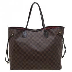 Louis Vuitton Damier Ebene Canvas Neverfull GM Bag