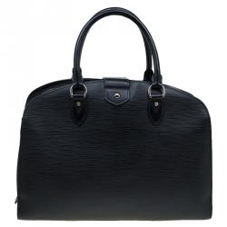 Pre Owned حقيبة لوي فيتون بون نوف جلد أيبي سوداء GM